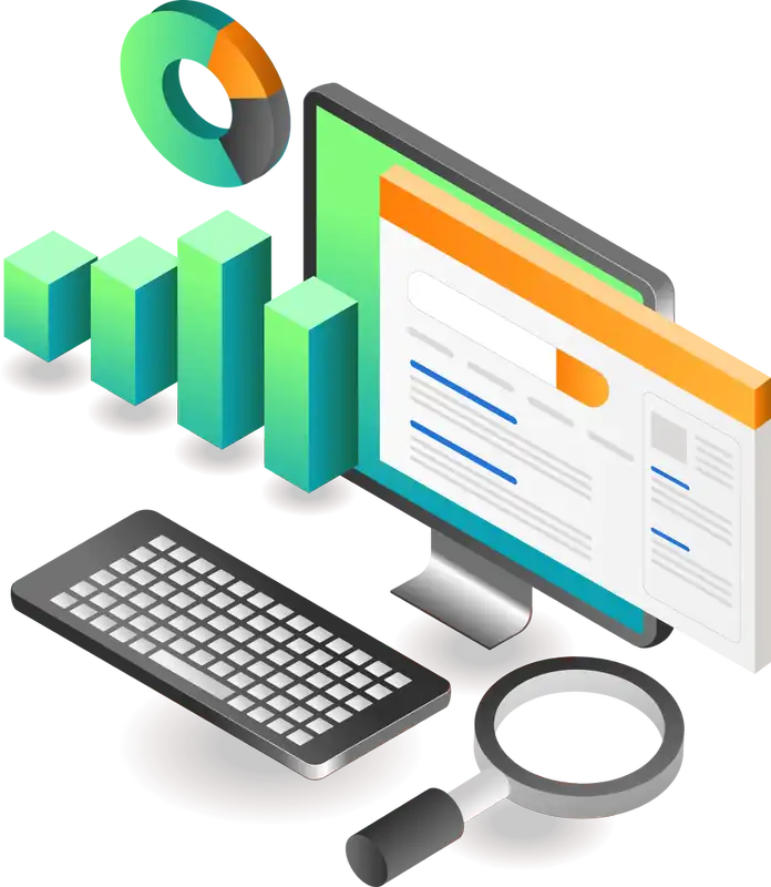 Digital marketing strategy and analytics dashboard