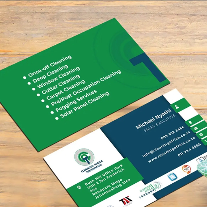 Graphic Design Services—Business Cards